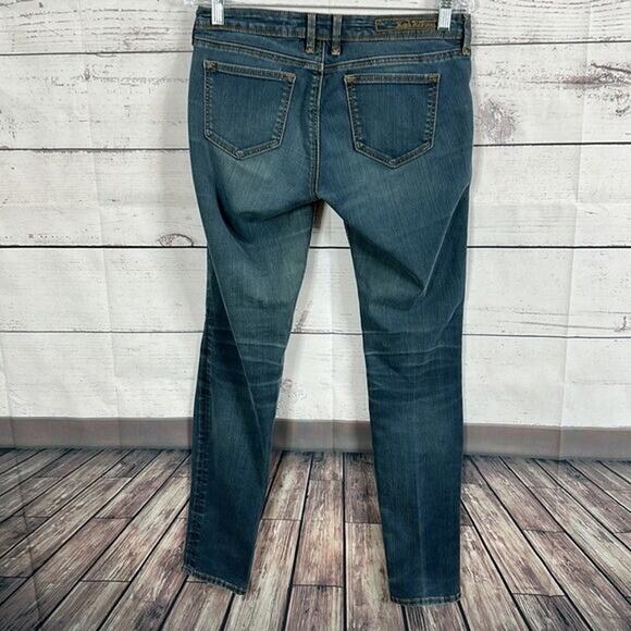 Rock Revival Jeans Womens 28 Blue Carla Legging Stretch Denim Grunge Biker - Picture 7 of 11